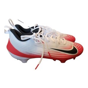 Nike Vapor Edge Speed 3 TD Football Cleats White‎ Red Black